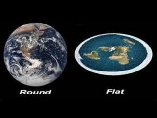 is the earth flat or round